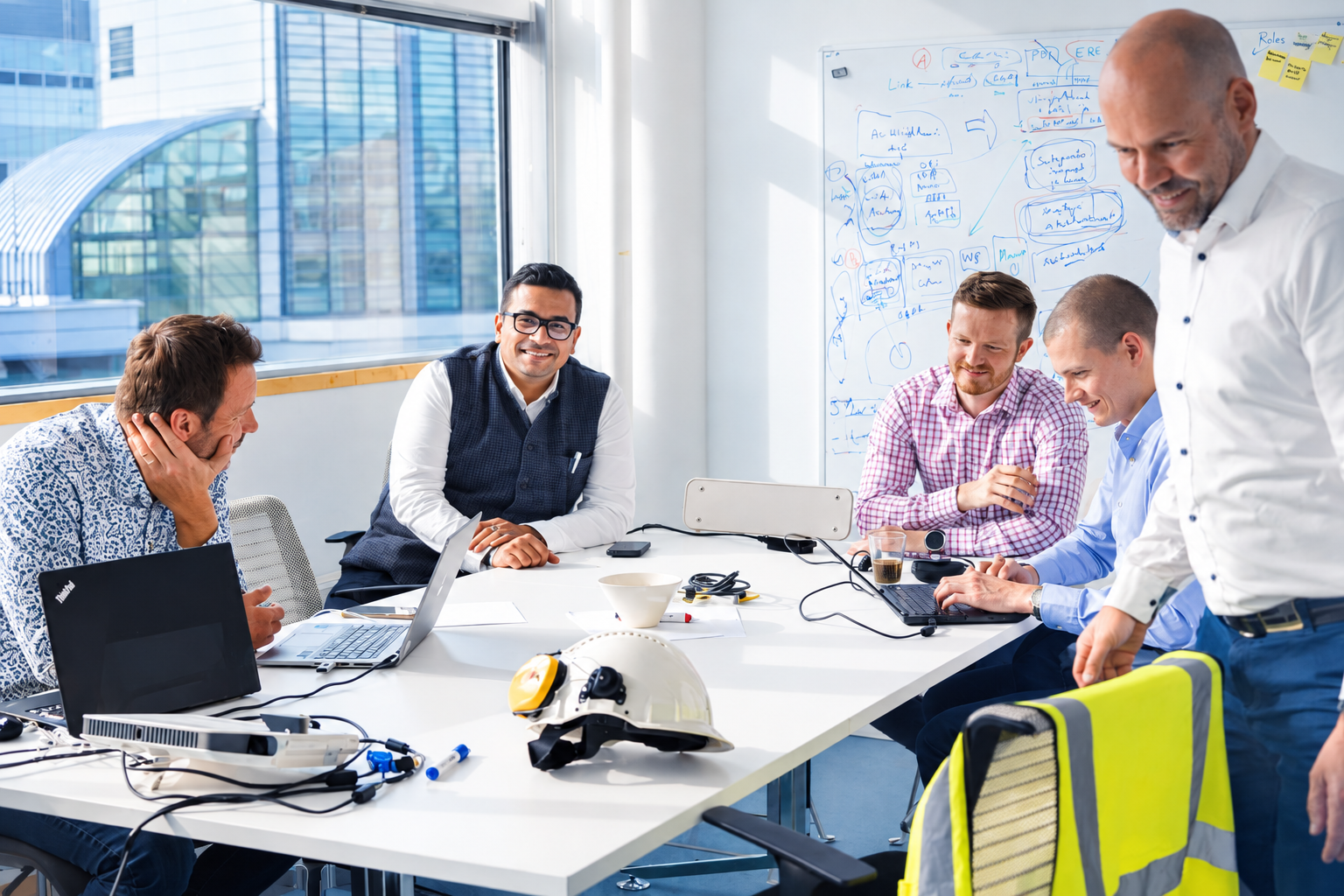 Maya office meeting